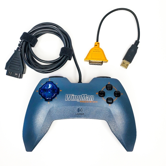 Logitech WingMan Extreme Digital 3D Joystick J-ZA10 Precision Gamepad PC Bundle - Picture 12 of 14